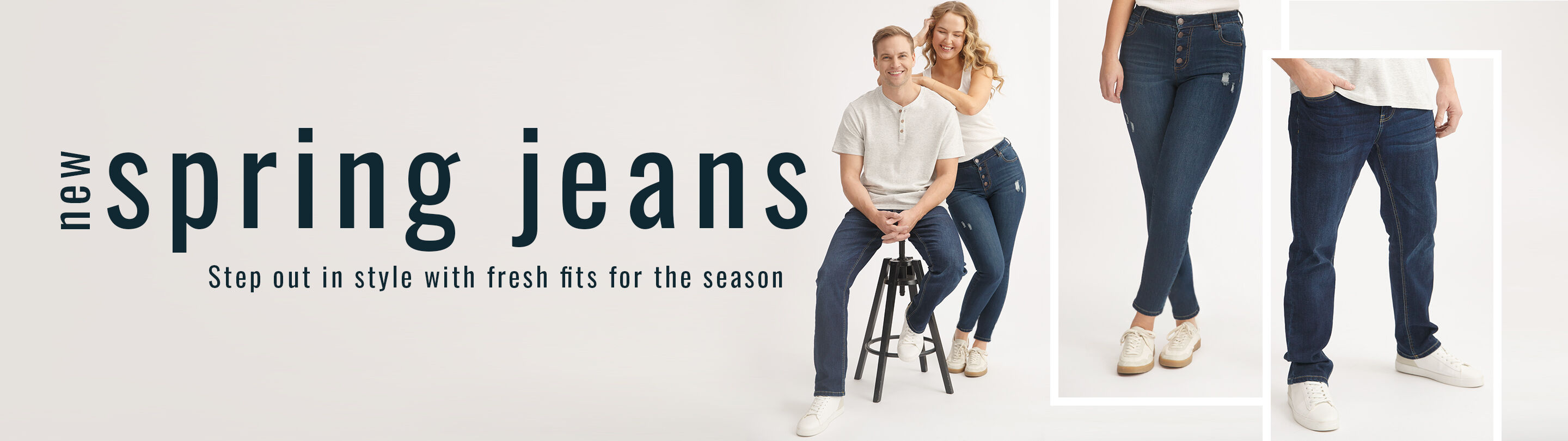 Men's & Women's Jeans - New Jeans for Spring
