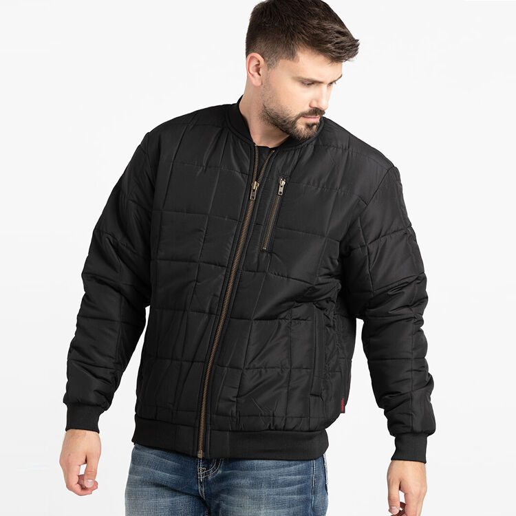 TOUGH DUCK Men's Quilted Bomber Jacket
