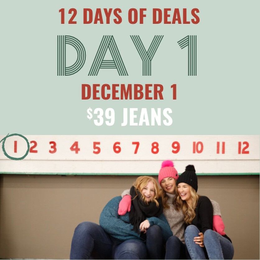 12 Days of Deals - December 1