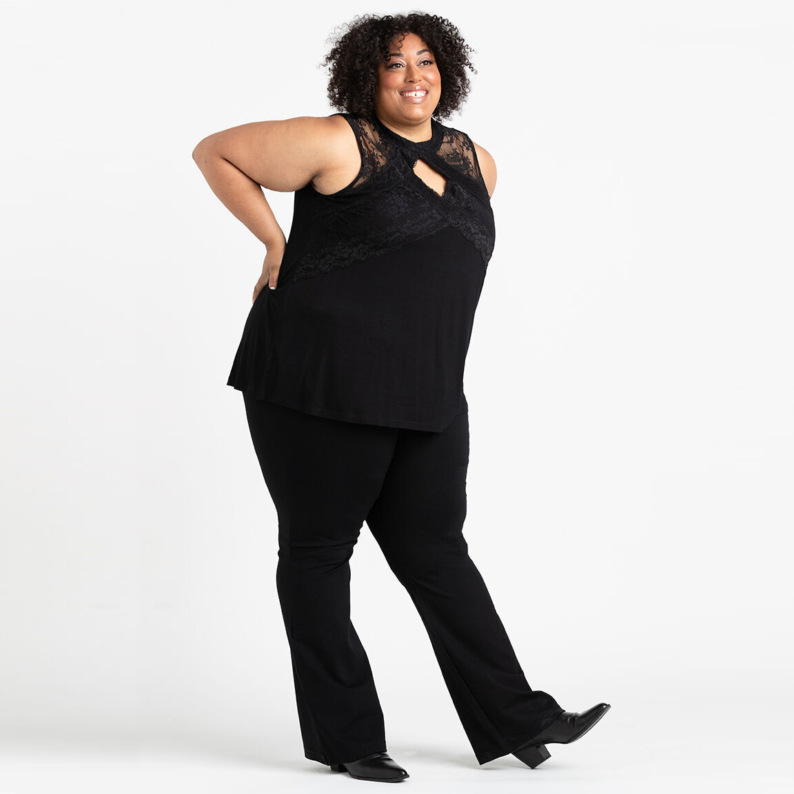 Women's Pull-on Ponte Boot Cut Pants