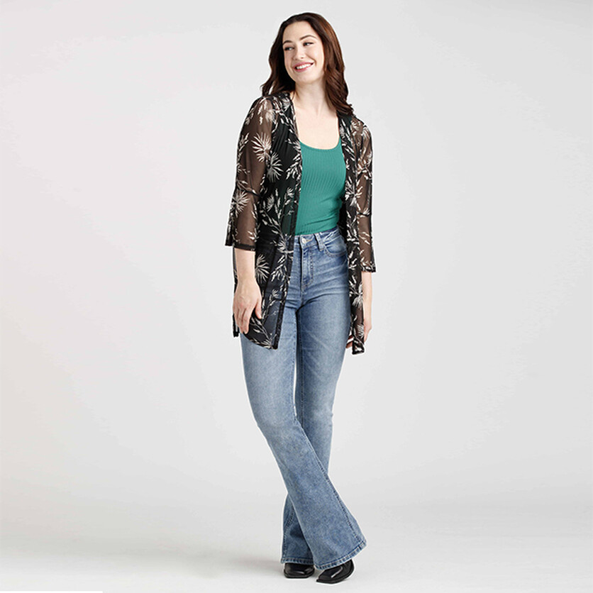 Warehouse One Women's Jeans & A Vintage-Inspired Wrap