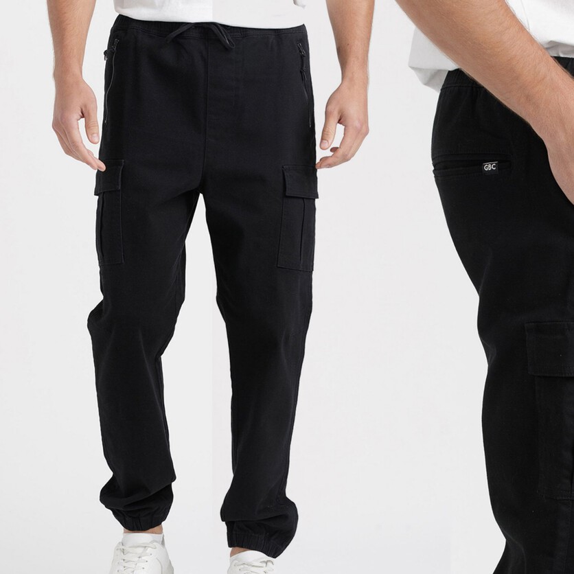 How to wear men's twill joggers