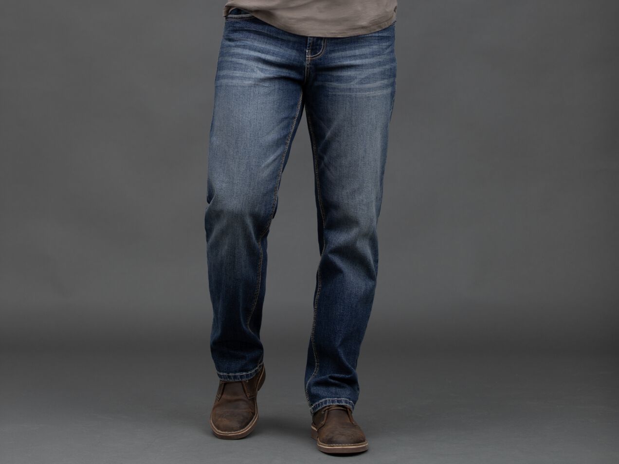Men's Relaxed straight jeans