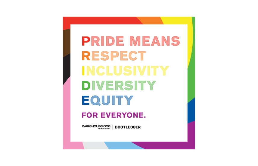 Warehouse One X Pride jeans Warehouse One X Pride jeans