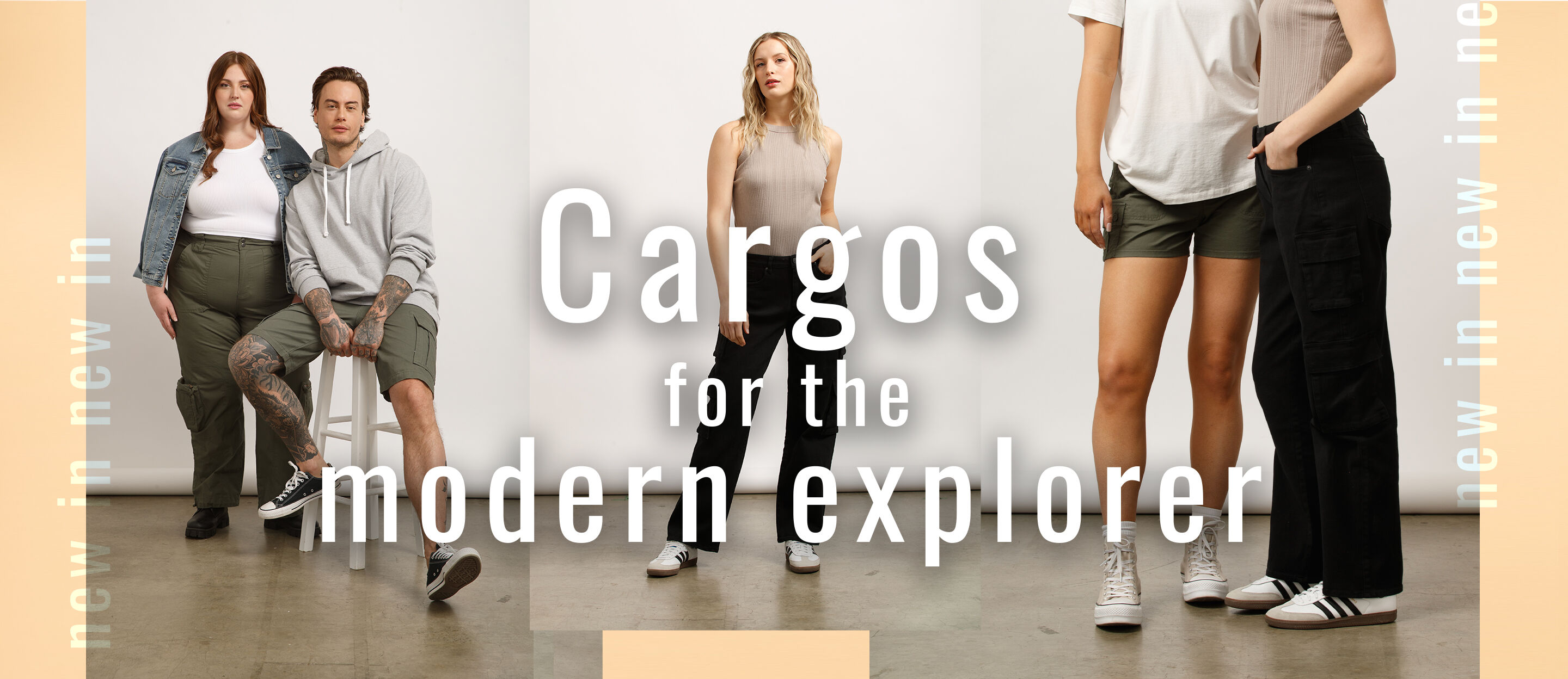 New In Cargos for the modern explorer 