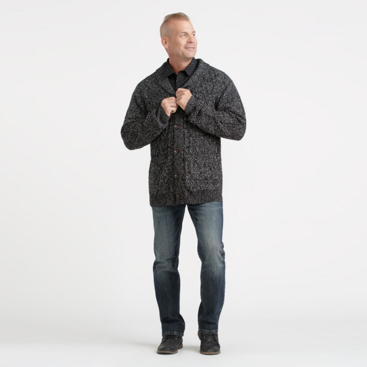 The Men&rsquo;s Cable Knit Sweater