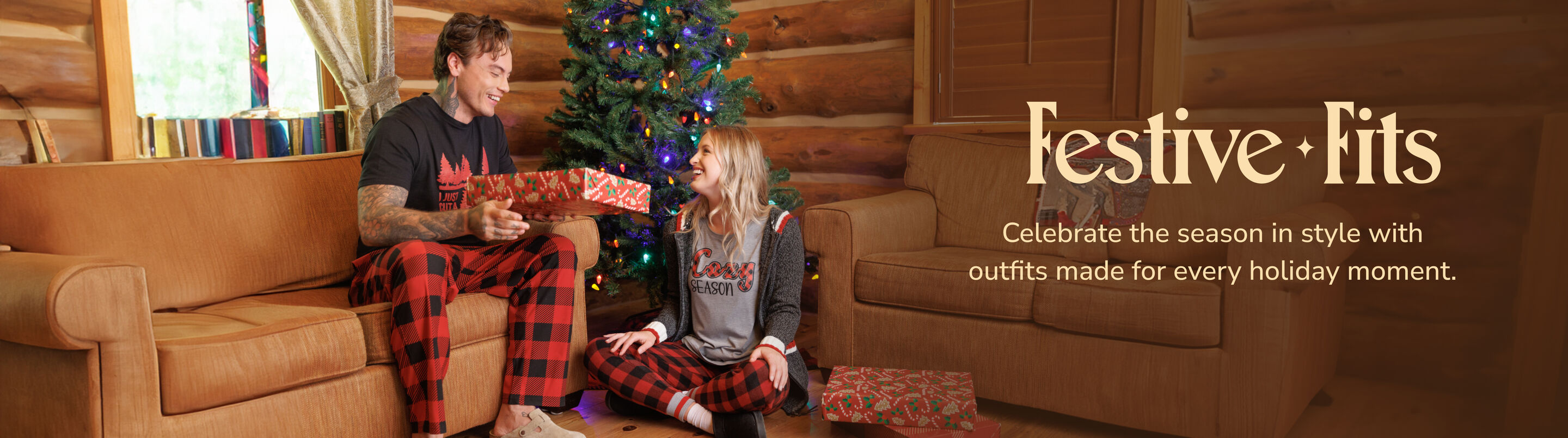 Festive Fits Celebrate the season in style with outfits made for every holiday moment. Festive Fits Celebrate the season in style with outfits made for every holiday moment.