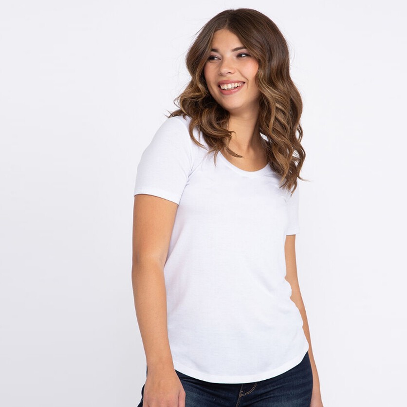 Women's Drapey Scoop Neck Tee Women's Drapey Scoop Neck Tee