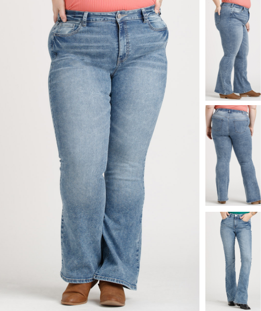 Limitless Light Wash Flare Jeans