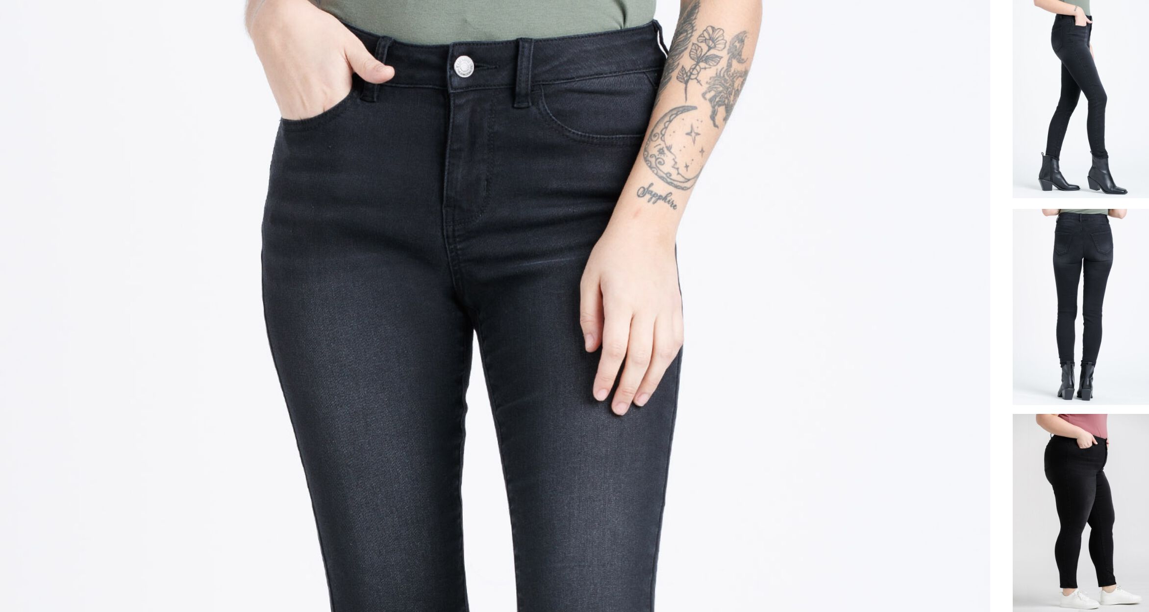 black skinny limitless jeans