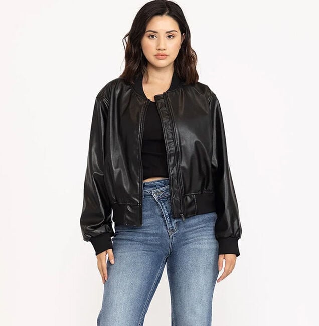 Women's Dark Wash Super High Rise Crossover Waist Dad Jeans Women's Dark Wash Super High Rise Crossover Waist Dad Jeans