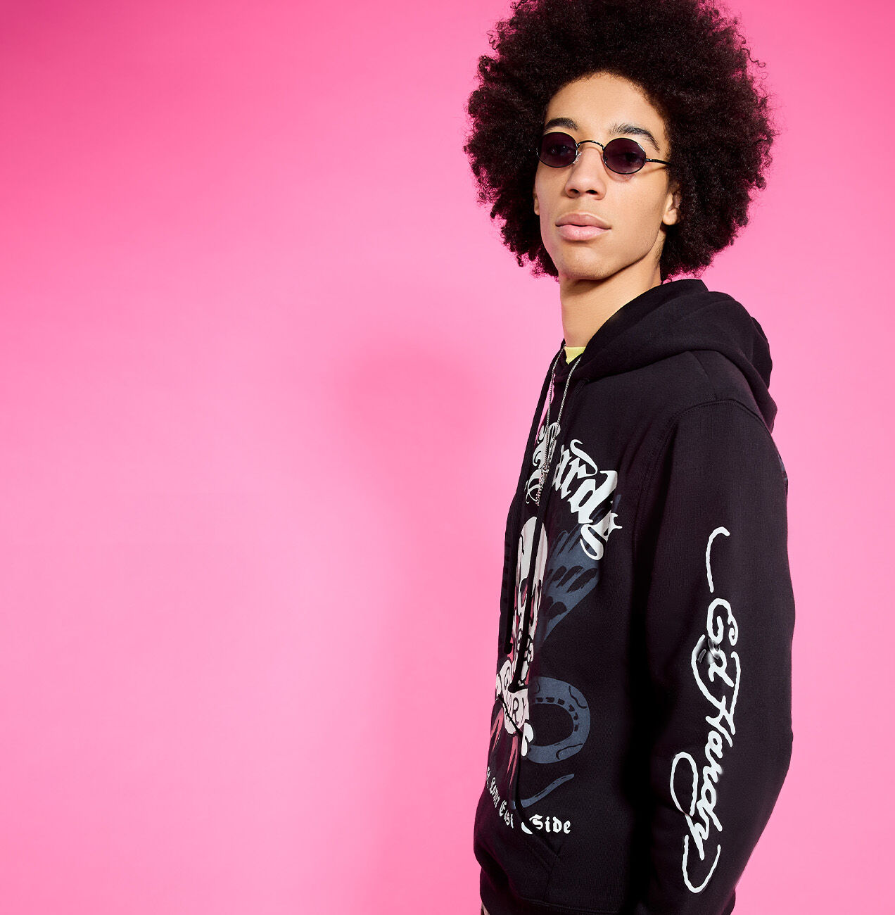 Mens Glory Skull Hoodie