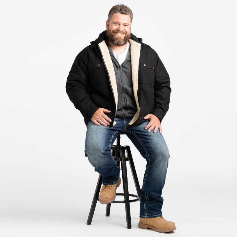 Men's Sherpa Lined Jacket