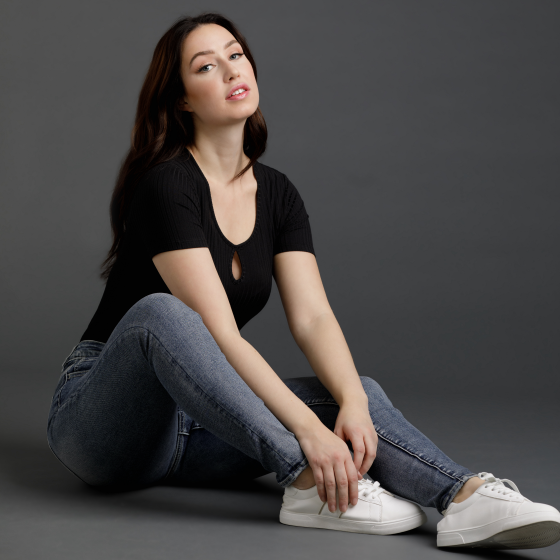 Warehouse One Women's Cropped Denim Jacket