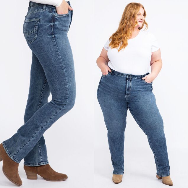 CELLO WOMEN'S VINTAGE LOW WAIST SIDE CARGO POCKET JEANS