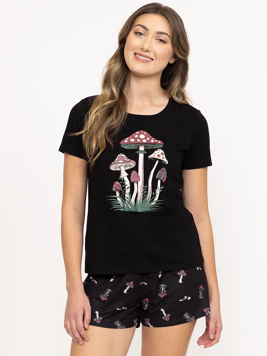 Women's Mushroom Sleep Tee