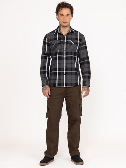 Men's Plaid Flannel Shirt Men's Plaid Flannel Shirt