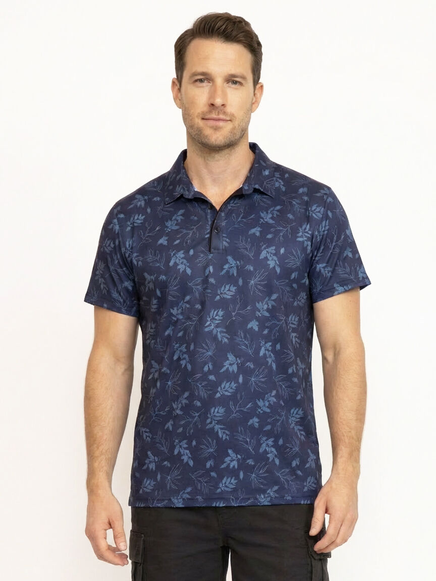 Men's Leaf Polo Shirt