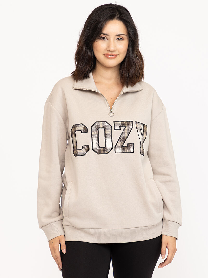 Women's Cozy Quarter Zip Fleece