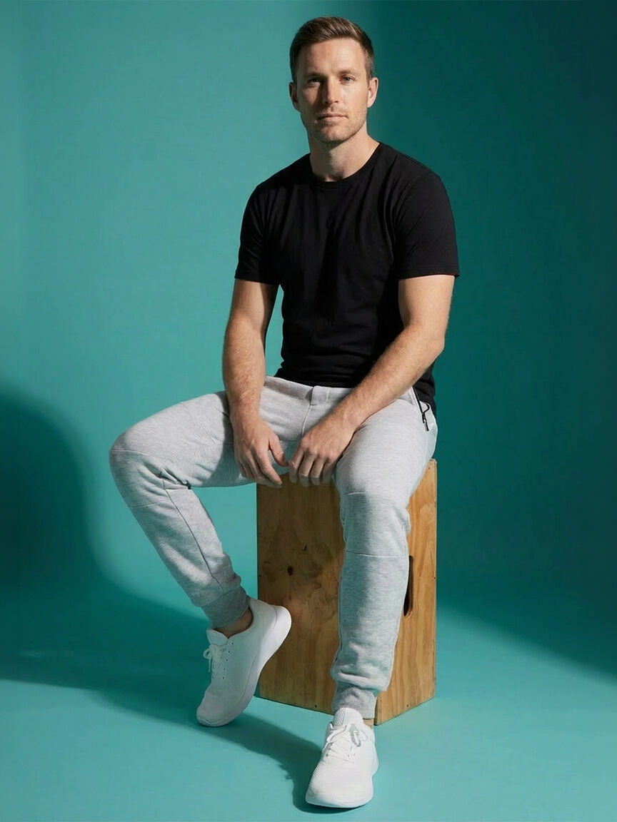 Men's Rib Knit Jogger