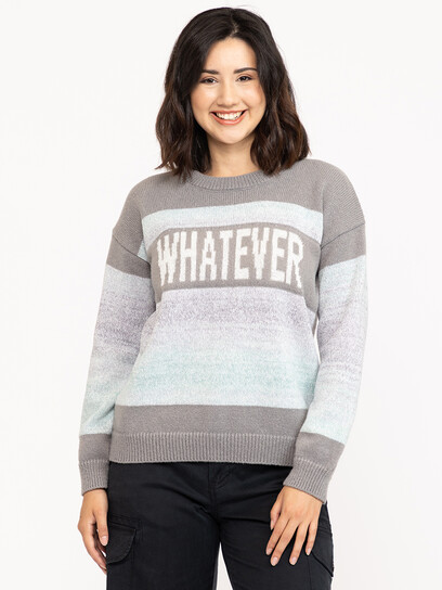 Women's Whatever Colourblock Sweater Women's Whatever Colourblock Sweater