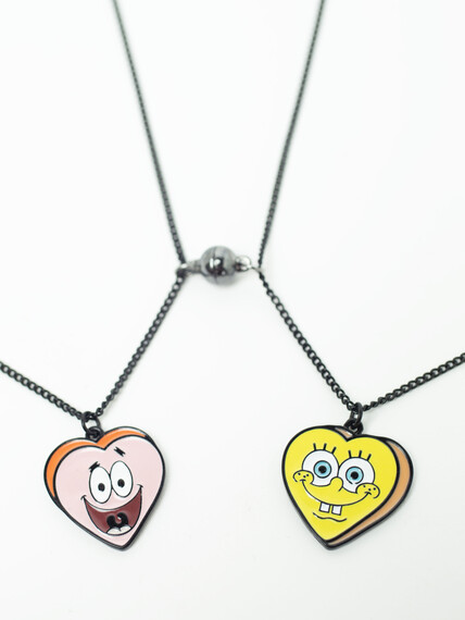 Women's Sponge Bob BFF Necklace Set Women's Sponge Bob BFF Necklace Set Image 1