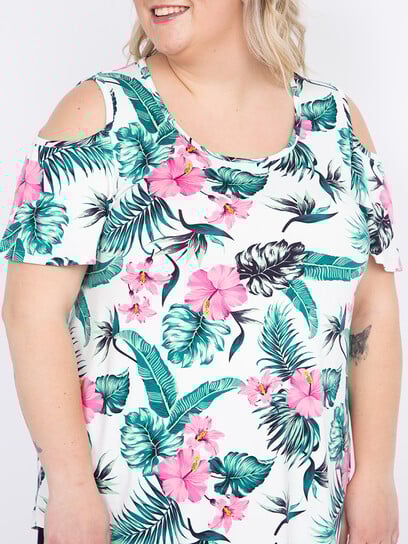 Women's Cold Shoulder Top Women's Cold Shoulder Top