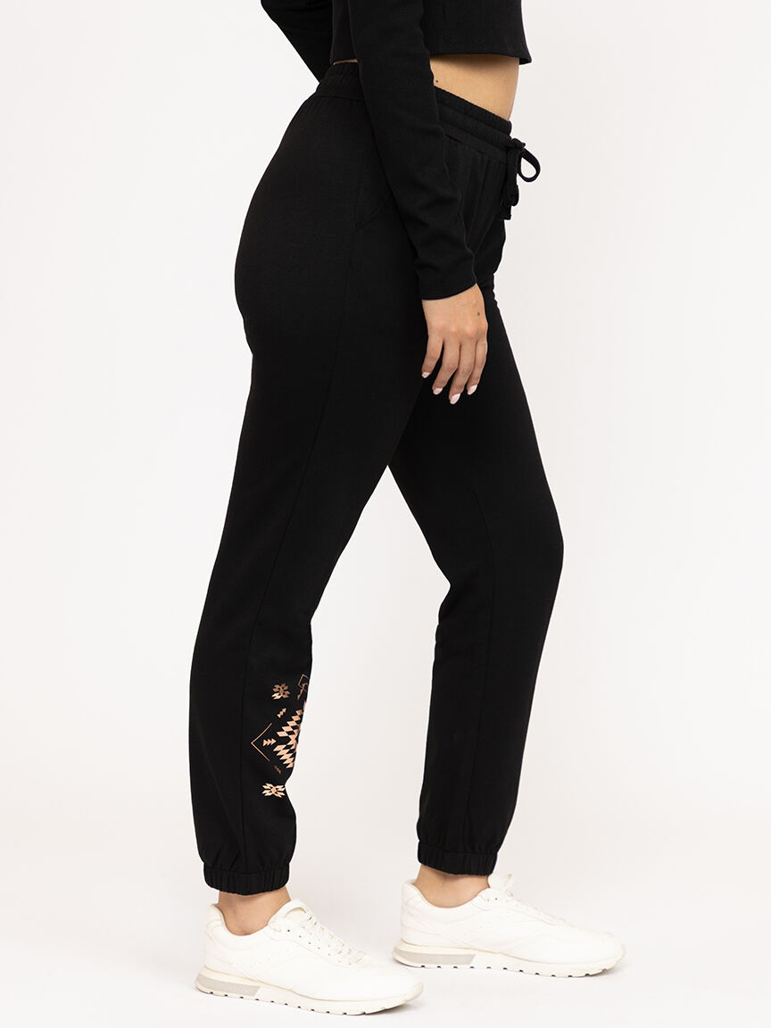 Women's Foil Geo Jogger