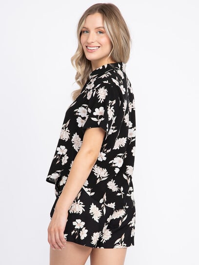 Women's Floral Resort Shirt Women's Floral Resort Shirt
