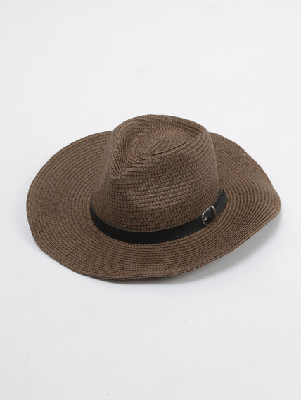 Women's Straw Cowboy Hat Image 1