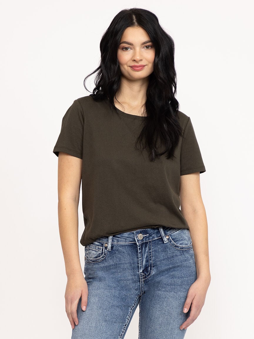Women's Relaxed Crew Neck Tee