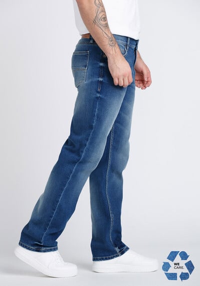Men's Medium Blue Slim Straight Jeans Image 3