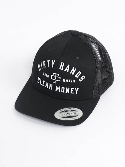 Men's Dirty Hands Clean Money Hat Image 2