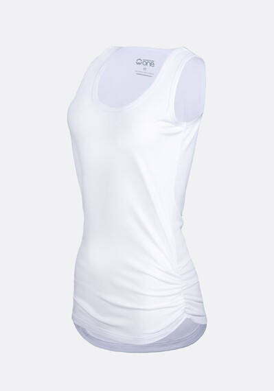 Women's Side Ruched Tank Image 5
