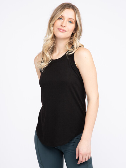 Women's Rib Racerback Tank Warehouse One