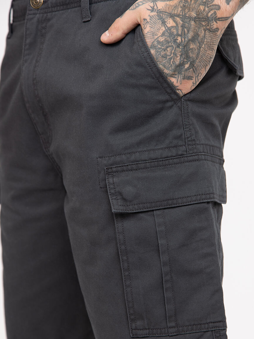 Men's Washed Cargo Short