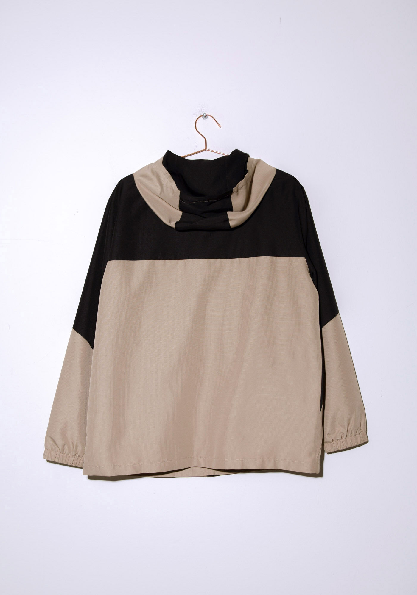 Men's color block windbreaker hotsell