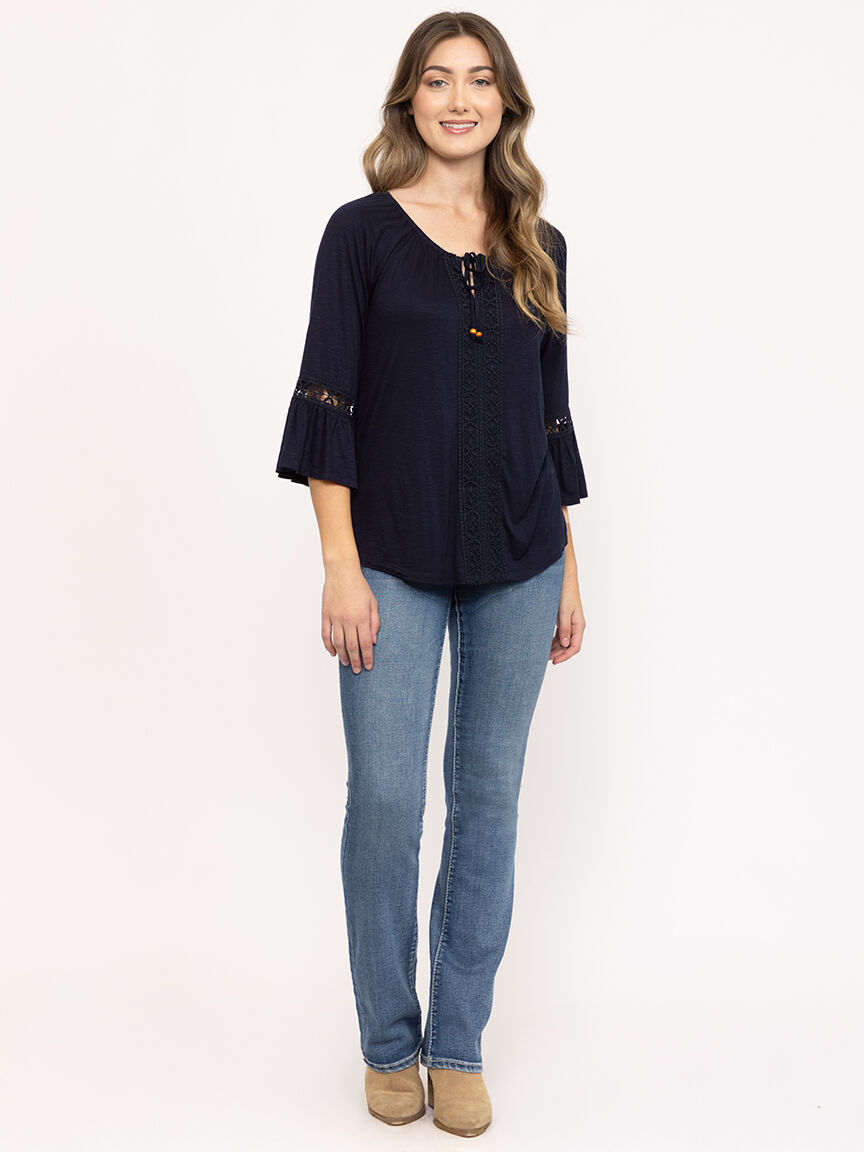 Women's Bell Sleeve Top