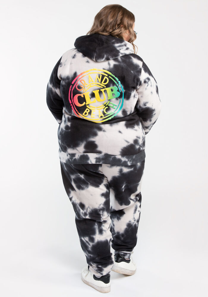 トップス peate Perspective tie-dye sweat Shop Men's Tie-Dye Pullover Hoodie