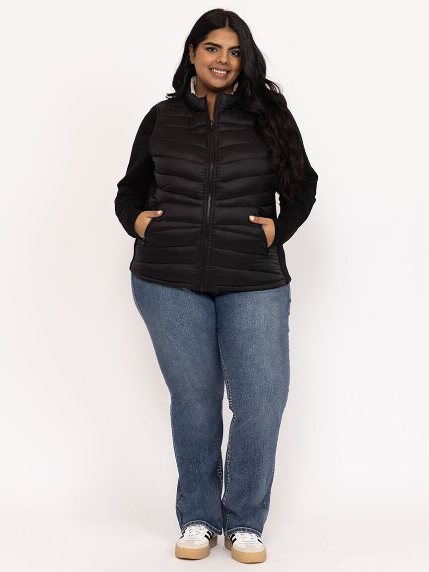 Women's Reversible Puffer Vest