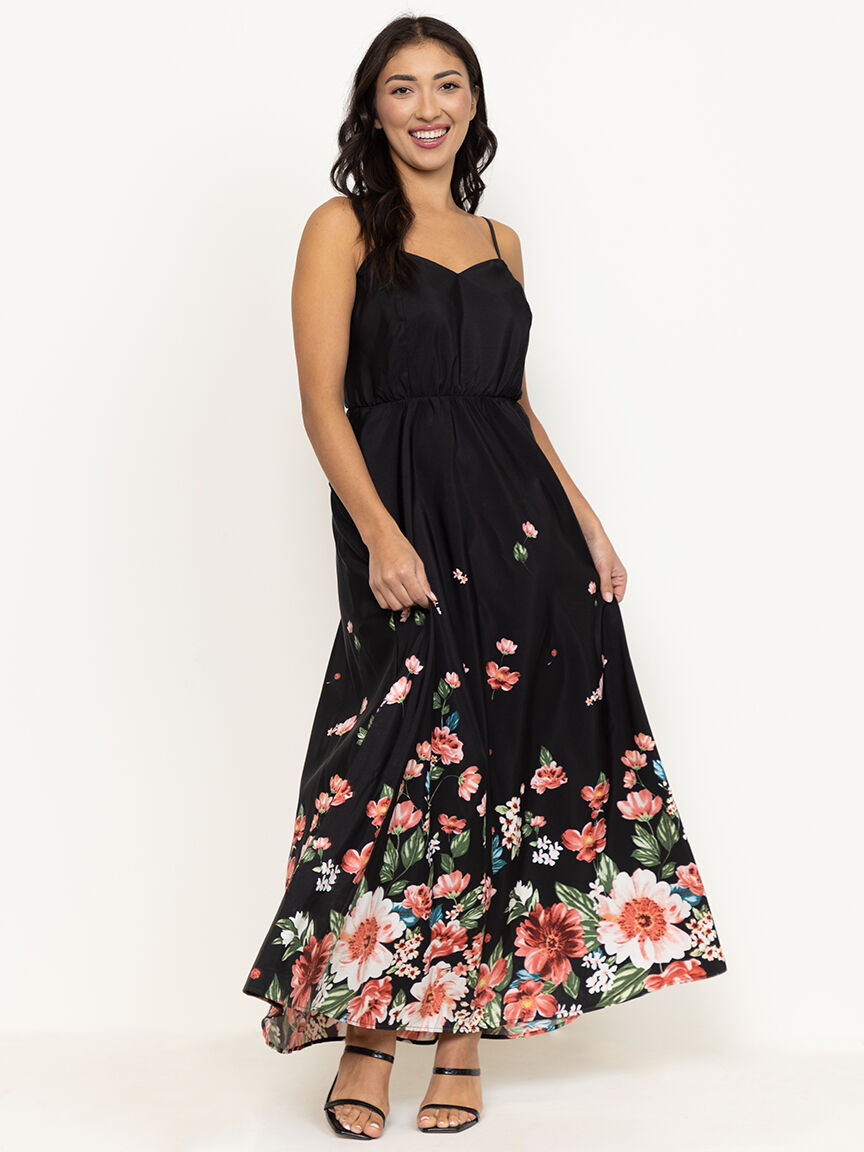 Women's Floral Maxi Dress