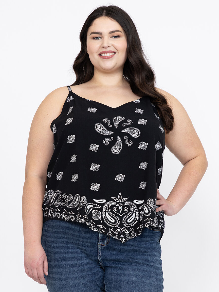 Women's Bandana Tank