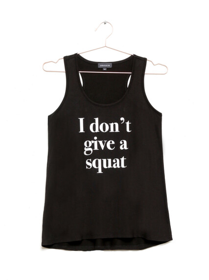 Women's I Don't Give a Squat Tank Image 4