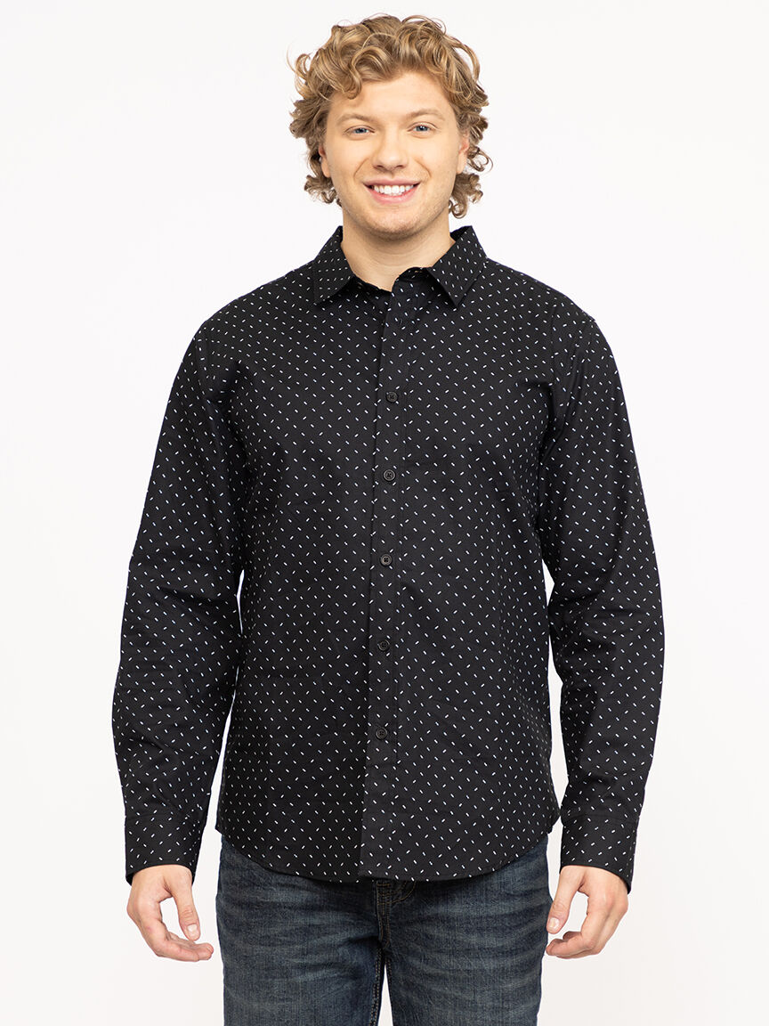 Men's Dot Print Shirt