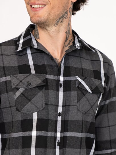 Men's Plaid Flannel Shirt Men's Plaid Flannel Shirt