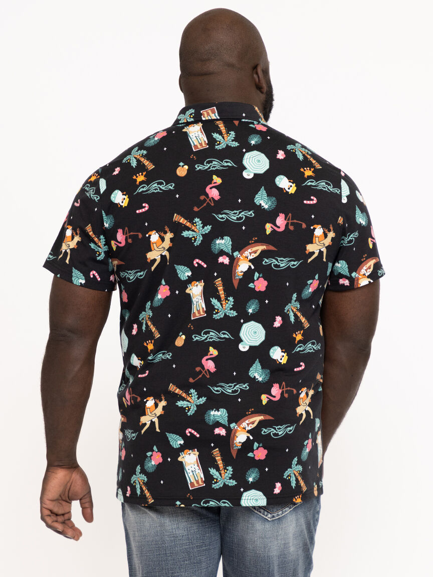 Men's Holiday Polo Shirt