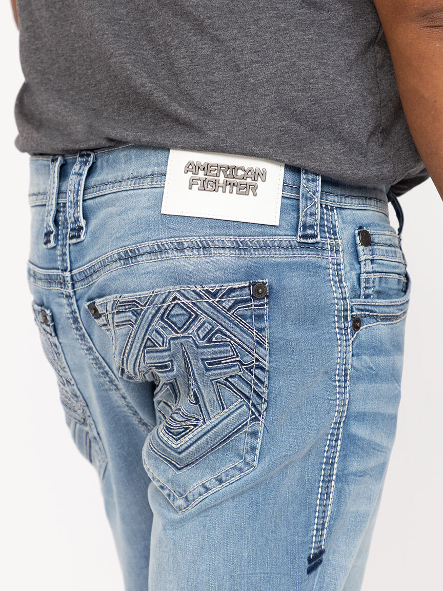 Mens Heritage Alden Bootcut Jeans