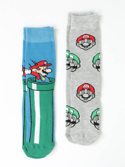 Men's Mario Socks Men's Mario Socks Image 1