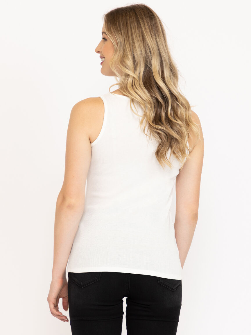 Women's Rib Cut Out Tank