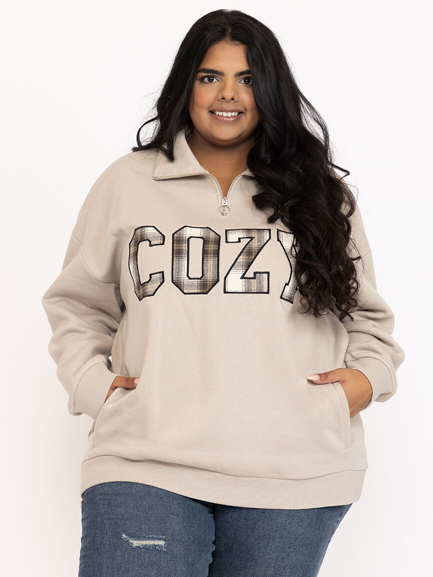 Women's Cozy Quarter Zip Fleece
